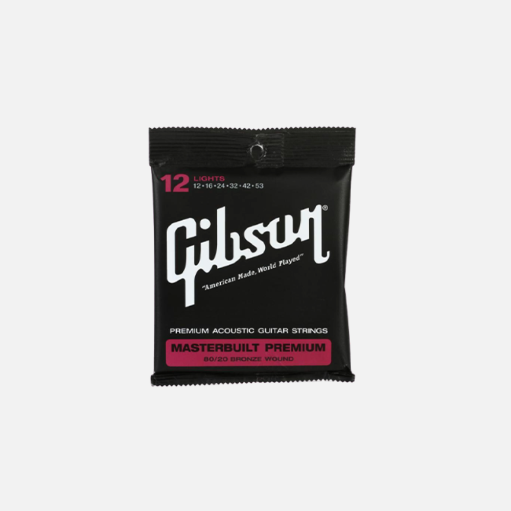 [Gibson] 깁슨 마스터빌트 프리미엄 80/20 브론즈 - 라이트 (SAG-BRS12)